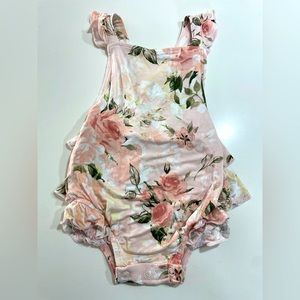 Posh Peanut ruffled bubble romper